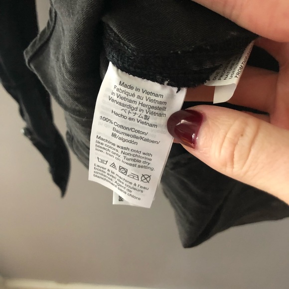 Madewell Denim Oversized Ex-Boyfriend Shirt in Lunar Wash XS - Picture 10 of 12